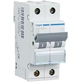 Hager MUN540A MU Series Magnetic Thermal Automatic Switch, 1P+N, 40A, C Curve, 6KA