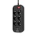 Produktbild JYL Eu-stecker Smart Steckdosenleiste 3.4A 4 USB Ladegerät Adapter 6 Steckdose Überspannungsschutz Schalter Home