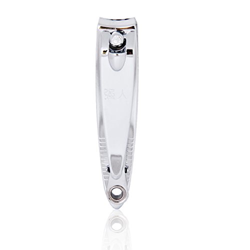 Footful Stainless Steel Nail Clippers with Nail File Fingernail Toenail Clippers---Small Size