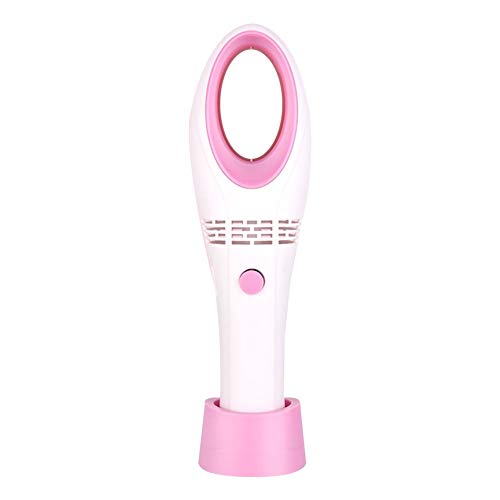 Preisvergleich Produktbild Magosca USB-Lade-Mini-Handkühler Blattloser Lüfter Wiederaufladbarer Tragbarer Blattloser Lüfter 3 Lüfterdrehzahl-Bewertung Mini-Kühler No Leaf Handliche Kühlung Ausgehen Für Freizeitlüfter