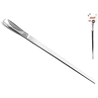 Abert Set de 6 cucharas de aperitivo acero bebida mesa Cubiertos Muebles