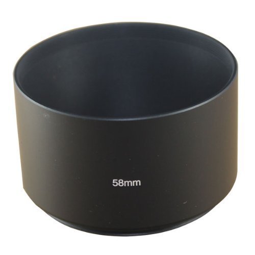 Leadasy 58mm Pare-soleil d objectif M  tal pour T  l  objectif