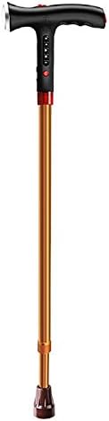SOUMAOG Walking Cane Chair -Old man crutches smart fall alarm GPS positioning real - time monitoring of elderly living assistant