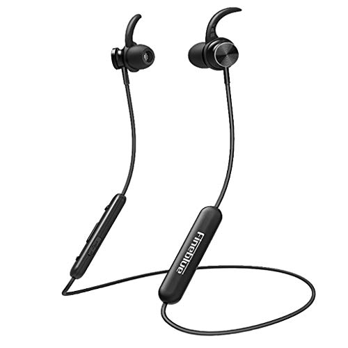 Preisvergleich Produktbild Nourich Bluetooth 4.1, CVC-Rauschunterdrückungstechnologie, eingebaute HD-Mikrofonkopfhörer Magnetische Ohrhörer Sweatproof Wireless Neckband Headset für Telefon