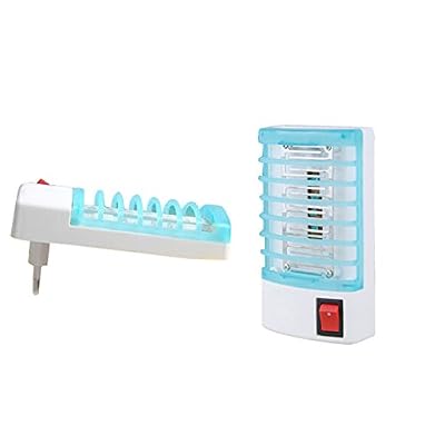GDRAVEN 1W 220V LED électrique tueur de moustique lampe anti-moustique mouche insecte lampe de nuit tueur piège bug zapper couleur aléatoire