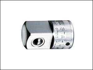 STAHLWILLE 410 Übergangsstück - Adapter von 6,3mm (1/4") Innenvierkant auf 12,5mm (1/2") Aussenvierkant