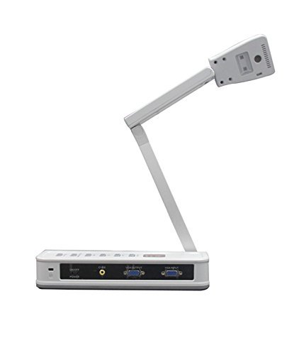 Home Care Wholesale® 5MP Color Document Scanner with Flexible Camera Head and Arm - HD OCR Document Camera / Photo Scanner with Smart AF Auto-Focus and Multiple Function Buttons on the Scanner Base