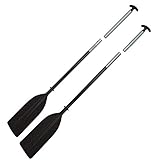 zwei Stechpaddel lassen sich zu einem Doppelpaddel umbauen