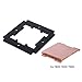 Produktbild JOYKK DIY ersetzt CPU-Reinkupfer-Abdeckung für Schnittstellen-Kühlung Kupfer-Abdeckungs-Protektoren CPU Cap Opener Protector - A # Black