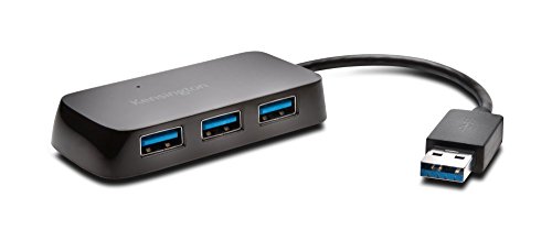 Book's Cover of Kensington UH4000 Hub USB 30 4 Ports sans Chargeur Noir