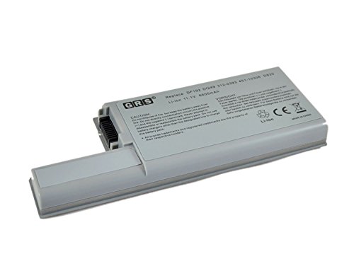 GRS Notebook Akku mit 6600mAh fǬr DELL Latitude D820, D830, D531, Precision M65, M4300, ersetzt: CF623, DF192, 312-0393, 312-0394,312-0402, 451-10308, 451-10309, 451-10326, 451-10327, DF192, YD623, YD626, 312-0537, 310-9122, GX047, YD623, CF704, CF711, 312-0394, XD735, XD736, YD624, DF230, DF249, FF231, FF232, 312-0402, D739, 0MM160, 312-0538, MM165, 312-0538, Laptop Batterie 6600mAh, 11.1V - 3