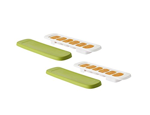 OXO Tot Baby Food Freezer Tray with Silicone Lid (Pack of 2)