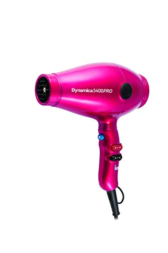 Diva Professional Dynamica 3400 Pro - Secador ultra ligero, de alta potencia, color frambuesa (raspberry diva)