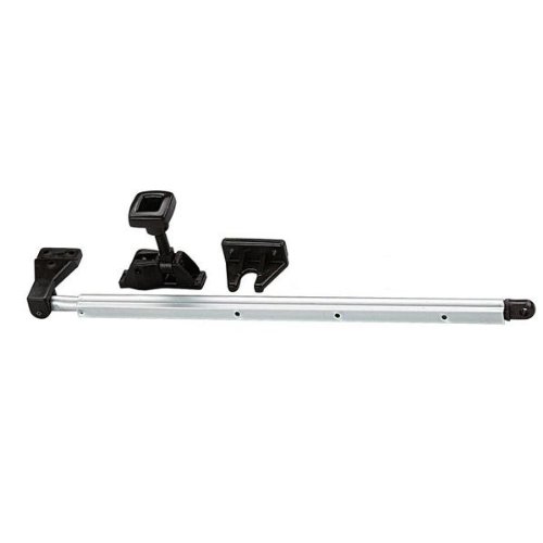 Preisvergleich Produktbild Berger Fenster-Aussteller für Bug- / Heckfenster, silber / schwarz, Aluminium