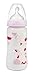 NUK First Choice 710407 Feeding Bottle 300 ml with Suction Teat Size 1 / M (Age 0 to 6 Months) Pink