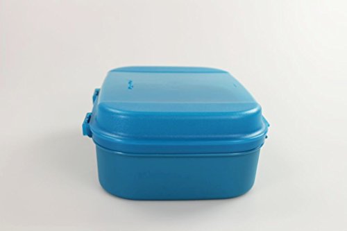 TUPPERWARE Naschkätzchen 1,7L Bellevue Dose Vorrat Apollo Royal dunkel türkis 14225 - 3