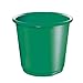 Produktbild Herlitz 73262 Papierkorb 18 Liter Herlitz grün mit Griffrand
