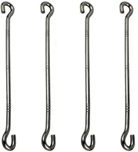 Alif Swing Link Rod saliya for Porch Swings Matt Steel Heavy Duty Matt Finish12 Pc Set