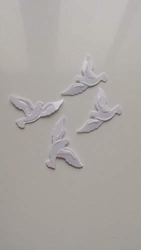 250 Stück schöne weiße Tauben Konfetti für bestimmte Anlässe - 2