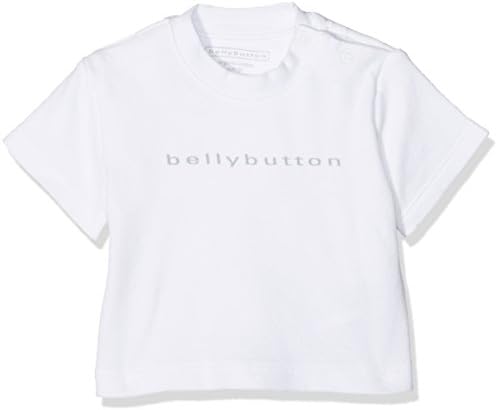 bellybutton 1/4 Arm T-Shirt, White (Bright White 1000), 3-6 Months