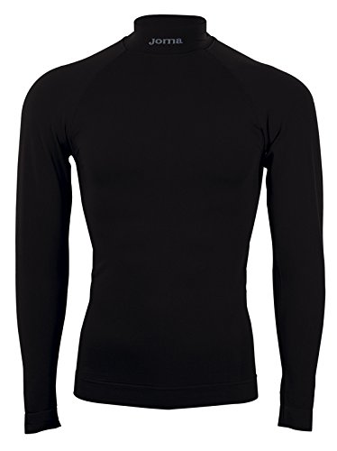 Joma Brama Classic - Maglia Termica a Manica Lunga da Uomo, Colore Nero Taglia L-XL