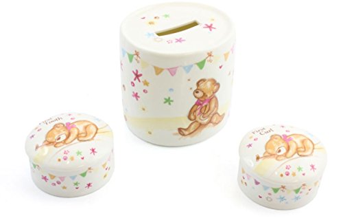 Lesser and Pavey - Little Treats Little Bear Hugs  Gift Set(Tooth/First Curl/Money Box)