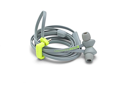 Preisvergleich Produktbild Coloud No. 4 Grey Earphones with Built-In Mic
