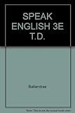 Image de SPEAK ENGLISH 3E T.D.