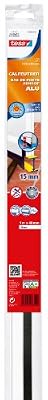 Tesa 05405-00103-00 Calfeutrer bas de porte Adhésif spécial alu sol irréguliers 1 m x 43 mm x 15 mm