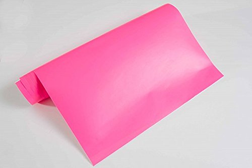 3,4€/m² Plotterfolie 26 MATT -NEON PINK ROSA - 30 x 106 cm Deko Folie Klebe Folie Möbelfolie Wandtattoo Folie selbstklebend
