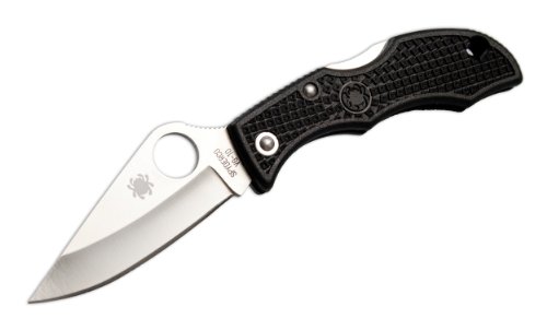 Spyderco LBKP3 Ladybug 3 - Navaja, Color Negro