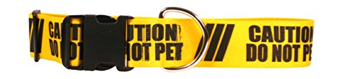 YellowDog-Design-PJ-Pet-Products-Do-Not-Pet-Extra-Wide-Caution-Collar