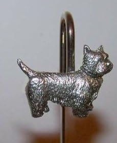 Git Box Pewter Westie West Highland Terrier Pet Dog Bookmark