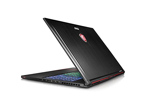 MSI GS63VR 7RG Stealth Pro 048UK 15 6-Inch Gaming Laptop -  Black   Intel Core i7-7700HQ 2 8 GHz  16 GB RAM  512 GB SSD Plus 1 TB HDD  GeForce GTX 107