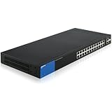 Linksys LGS326 Business 24-Port Gigabit Smart Managed Switch with 2 Gigabit and 2 SFP Ports
