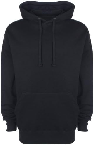 FDM Unisex Tagless Hooded Sweatshirt / Hoodie (L) (Black)