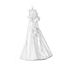 Câlin Câline 200.22 Nappy/Pyjama Storage Bag - Sacha - White