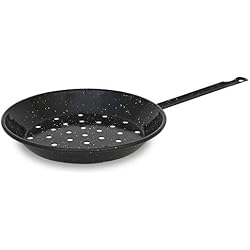 Menax - Poêle à Marrons - Acier Vitrifié Antiadhésive - Ø 26 cm - Made in Spain