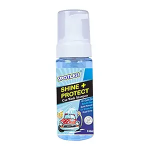 SPOTLESS Car Shampoo Spot Free Cleaning Luxurious clean That Always Rinses Clean - Ultra Slick Formula That Wont Scratch or Leave Water Spots, blueberry Fragrance