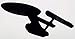 Produktbild Yilooom Starship Enterprise Star Trek Sticker for Car Truck Bike Window Sticker Vinyl Decal Vehicle Stickers Car Styling Accessories - 10 inches