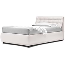 Letto Una Piazza E Mezza Con Contenitore E Materasso