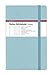 Wochen Notizkalender 18 Monate groß Azure 2020 - Taschenplaner (13 x 21) - mit Verschlussband und Falttasche - Juli 2019 bis Dez 2020 - Weekly - 128 Seiten by 
