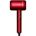JIMMY F6 Asciugacapelli ultrasonico con Nano-ioni e controllo del calore (Ruby Red)