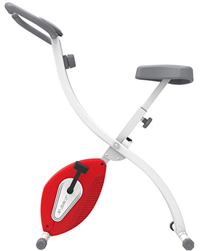 Olympic 2000 Compact Exercise - Bicicletas estáticas y de Spinning para Fitness, Color Negro