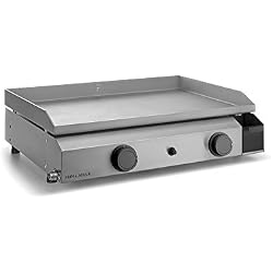 Forge Adour - Base g60i - Plancha gaz 6400w Plaque INOX 59.5x39.5cm