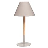 Color pantalla gris Lumissima Lámparas de Mesa y mesilla de Noche, Gris