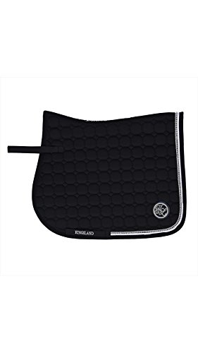 Kingsland-Fresno-with-Coolmax-Dressage-Saddle-Pad-Navy-Blue