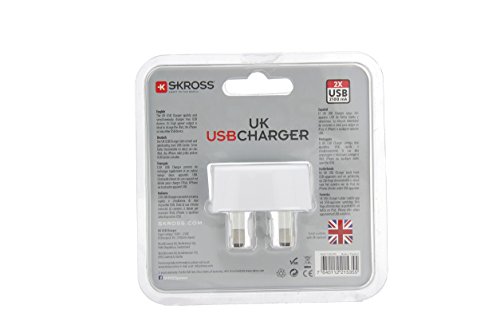 Skross UK USB Charger, weiß, 1.302700 - 9