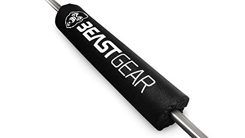 Langhantel-Nackenpolster von Beast Gear – Hantel-Polster Schützt Nacken, Rücken & Hüfte bei Kniebeugen, Hip Thrusts & mehr. Hochwertiger Nackenschutz, Nackenschoner für Olympia- & Standard-Langhanteln - 8