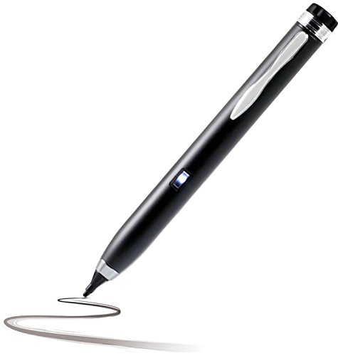 Navitech Grey Fine Point Digital Active Stylus Pen Compatible With Asus ZenBook 3 / ASUS ZenPad 3s 10 / ASUS Transformer Book T302 / ASUS Transformer Book T302 / ASUS Transformer Mini T102HA / ASUS Transformer 3 Pro T303UA / ASUS Transformer 3 T305CA